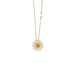 Damiani Collar de oro amarillo Margherita Fashion