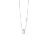 Damiani Collar de oro blanco Belle Époque Reel Hot