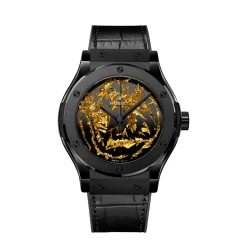 Hublot Classic Fusion Gold Crystal Ceramic Hot