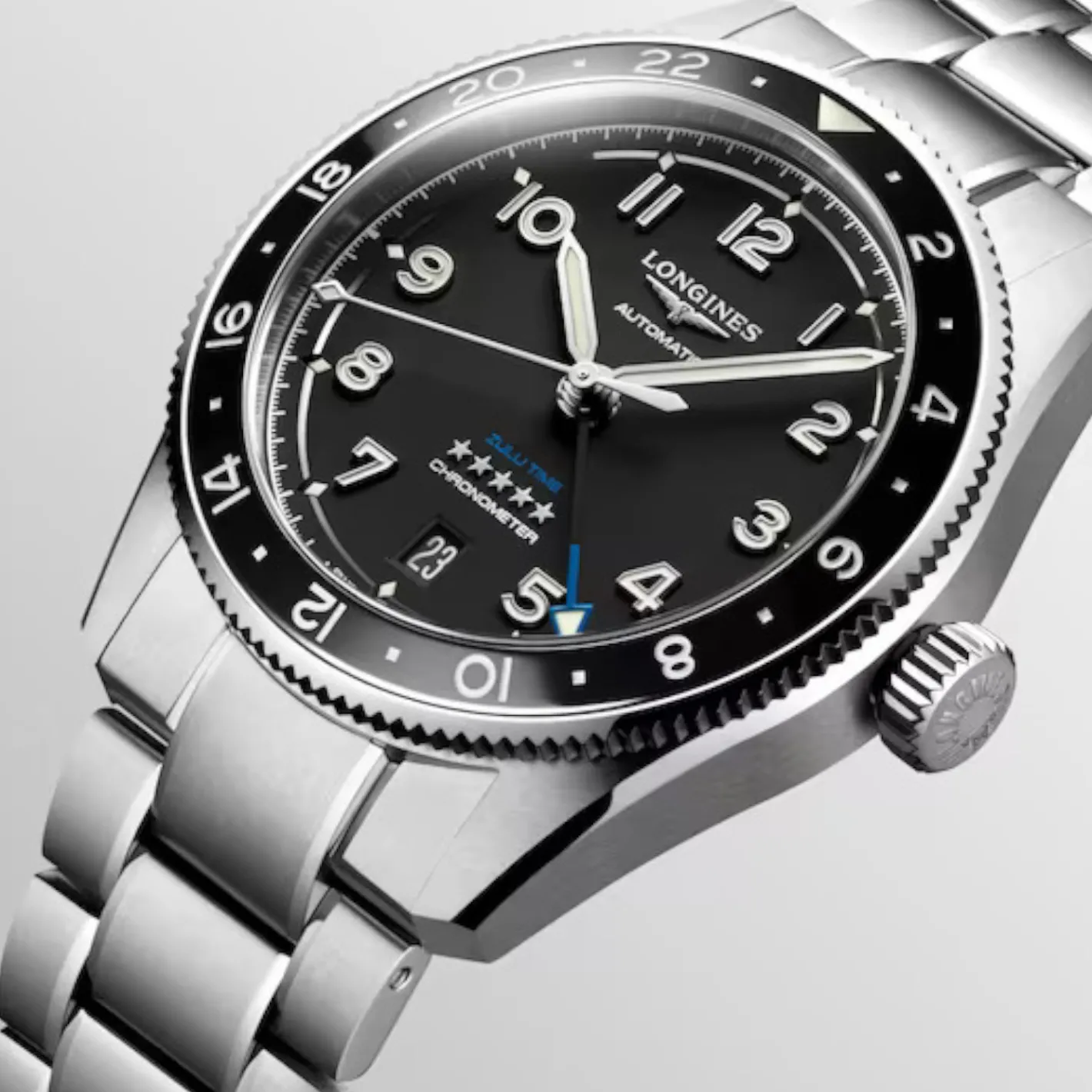 Longines Spirit Zulu Time New