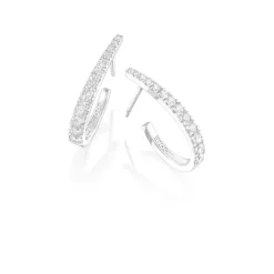 Perodri Pendientes de Oro Blanco Sale