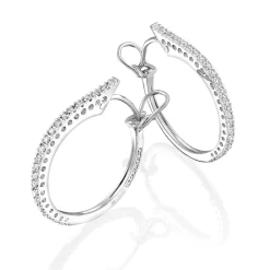 Perodri Pendientes de Oro Blanco Outlet