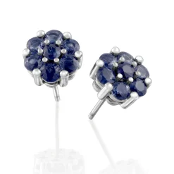 Perodri Pendientes de Oro Blanco Discount