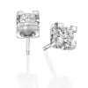 Perodri Pendientes de oro blanco Sale