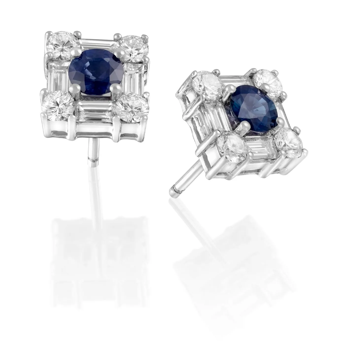 Perodri Pendientes de Oro Blanco Outlet