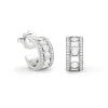 Damiani Pendientes de oro blanco Belle Époque Reel Hot