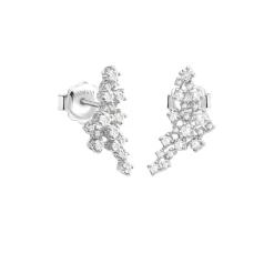 Damiani Pendientes de oro blanco Mimosa Sale