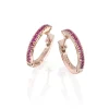 Perodri Pendientes de Oro Rosa Discount