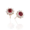 Perodri Pendientes de Oro Rosa Online