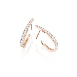 Perodri Pendientes de oro rosa Discount