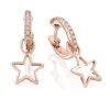Perodri Pendientes Oro Rosa Best