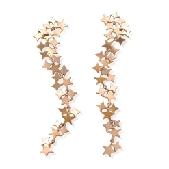 Perodri Pendientes Oro Rosa New