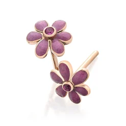 Perodri Pendientes Oro Rosa Outlet
