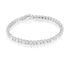 Perodri Pulsera de Oro Blanco New
