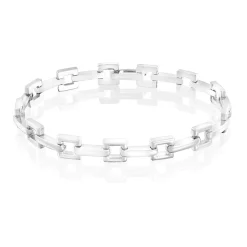 Perodri Pulsera de Oro Blanco Clearance