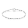 Perodri Pulsera de Oro Blanco Sale