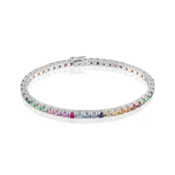 Perodri Pulsera de oro blanco Online