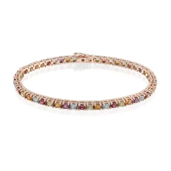 Perodri Pulsera de Oro Rosa Outlet