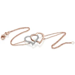 Perodri Pulsera Oro Blanco y Oro Rosa Best