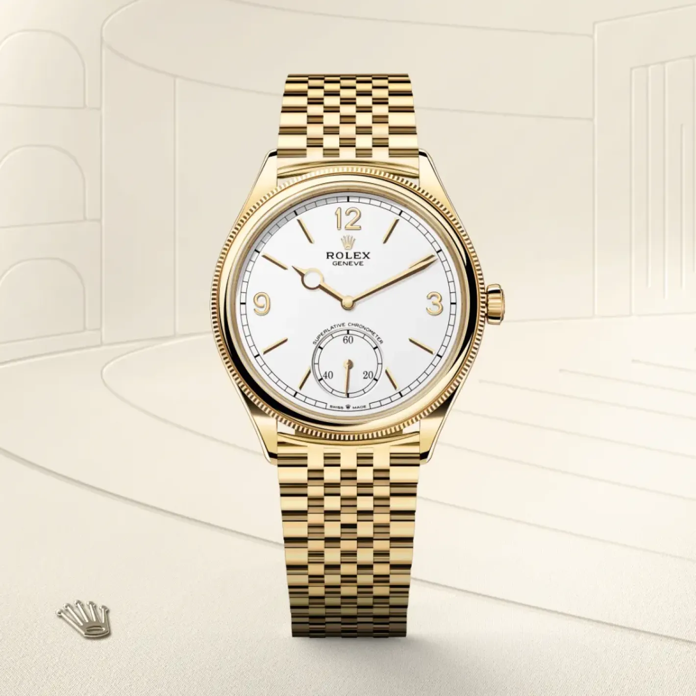Rolex 1908 Oro amarillo de 18 quilates Fashion
