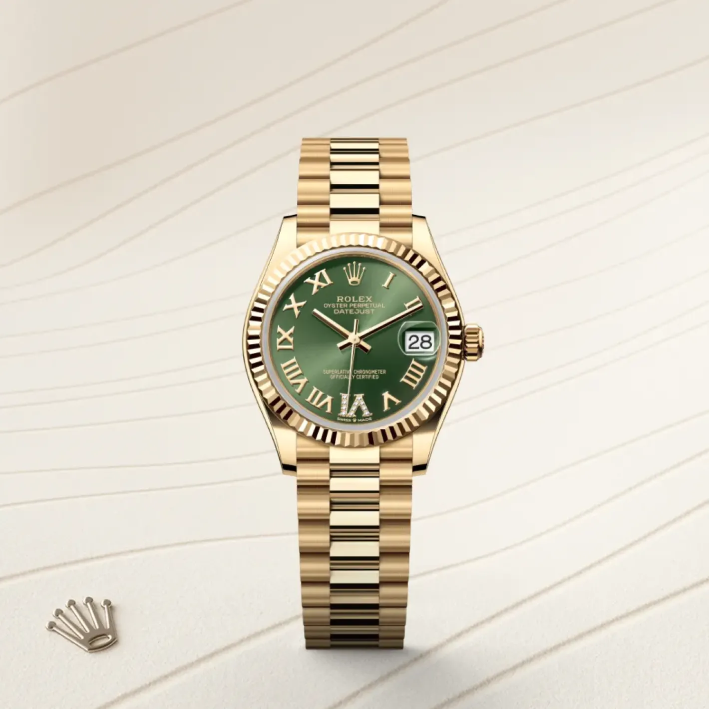 Rolex Datejust 31 oro amarillo de 18 quilates Clearance