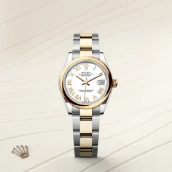 Rolex Datejust 31 Rolesor amarillo —combinación de acero Oystersteel y oro amarillo New