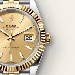 Rolex Datejust 41 Rolesor amarillo —combinación de acero Oystersteel y oro amarillo Discount