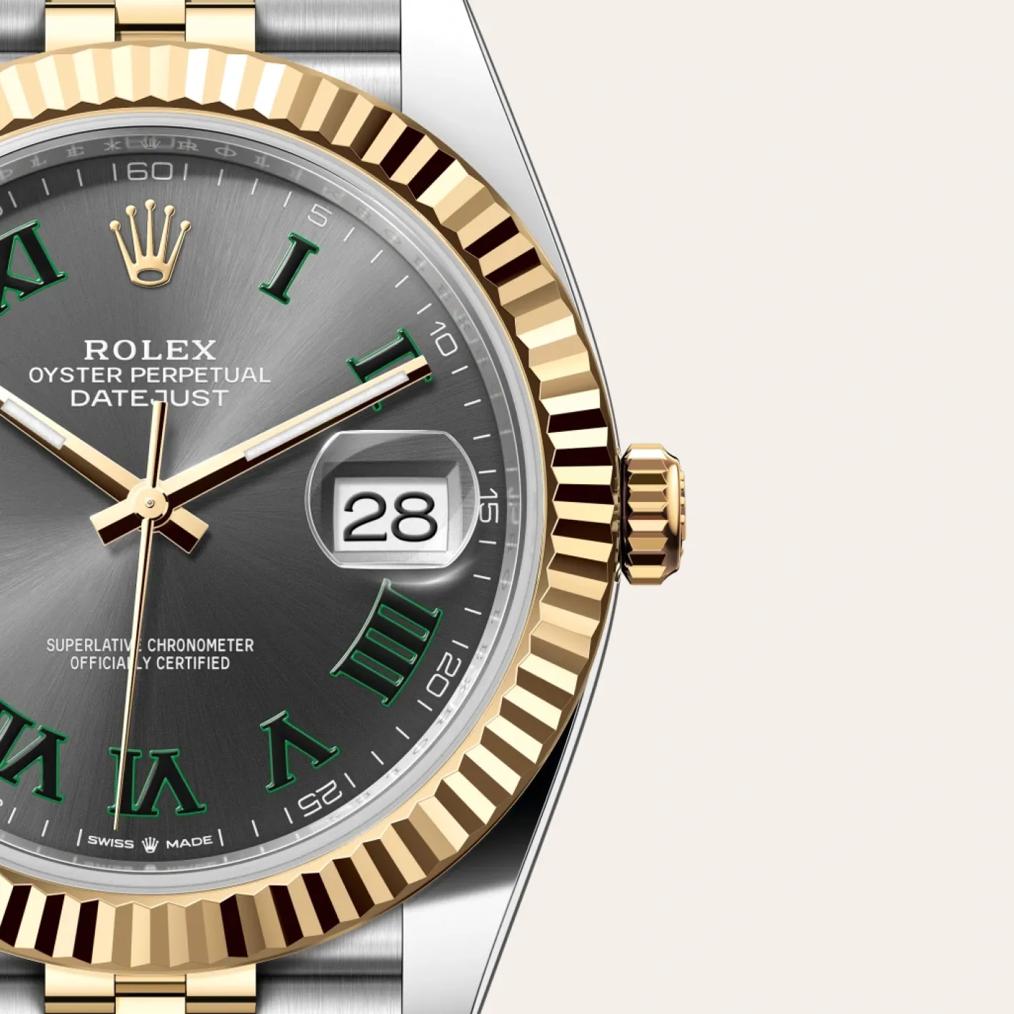 Rolex Datejust 41 Rolesor amarillo —combinación de acero Oystersteel y oro amarillo Sale