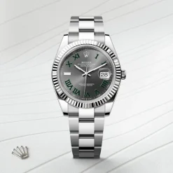 Rolex Datejust 41 Rolesor blanco —combinación de acero Oystersteel y oro blanco Sale