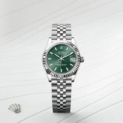 Rolex Datejust 31 Rolesor blanco —combinación de acero Oystersteel y oro blanco Fashion