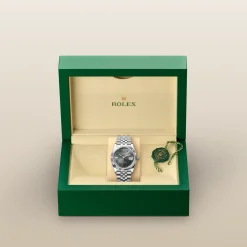 Rolex Datejust 36 Rolesor blanco —combinación de acero Oystersteel y oro blanco Discount