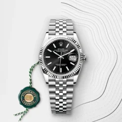 Rolex Datejust 36 Rolesor blanco —combinación de acero Oystersteel y oro blanco Clearance
