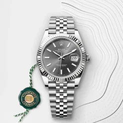 Rolex Datejust 41 Rolesor blanco —combinación de acero Oystersteel y oro blanco Fashion
