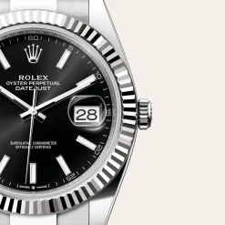 Rolex Datejust 41 Rolesor blanco —combinación de acero Oystersteel y oro blanco Clearance