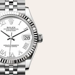 Rolex Datejust 31 Rolesor blanco —combinación de acero Oystersteel y oro blanco Hot