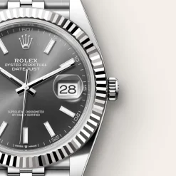 Rolex Datejust 41 Rolesor blanco —combinación de acero Oystersteel y oro blanco Fashion