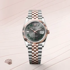 Rolex Datejust 36 Rolesor Everose —combinación de acero Oystersteel y oro Everose Hot