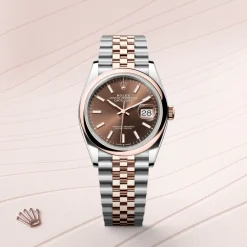 Rolex Datejust 36 Rolesor Everose —combinación de acero Oystersteel y oro Everose Clearance