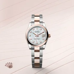 Rolex Datejust 31 Rolesor Everose —combinación de acero Oystersteel y oro Everose Discount