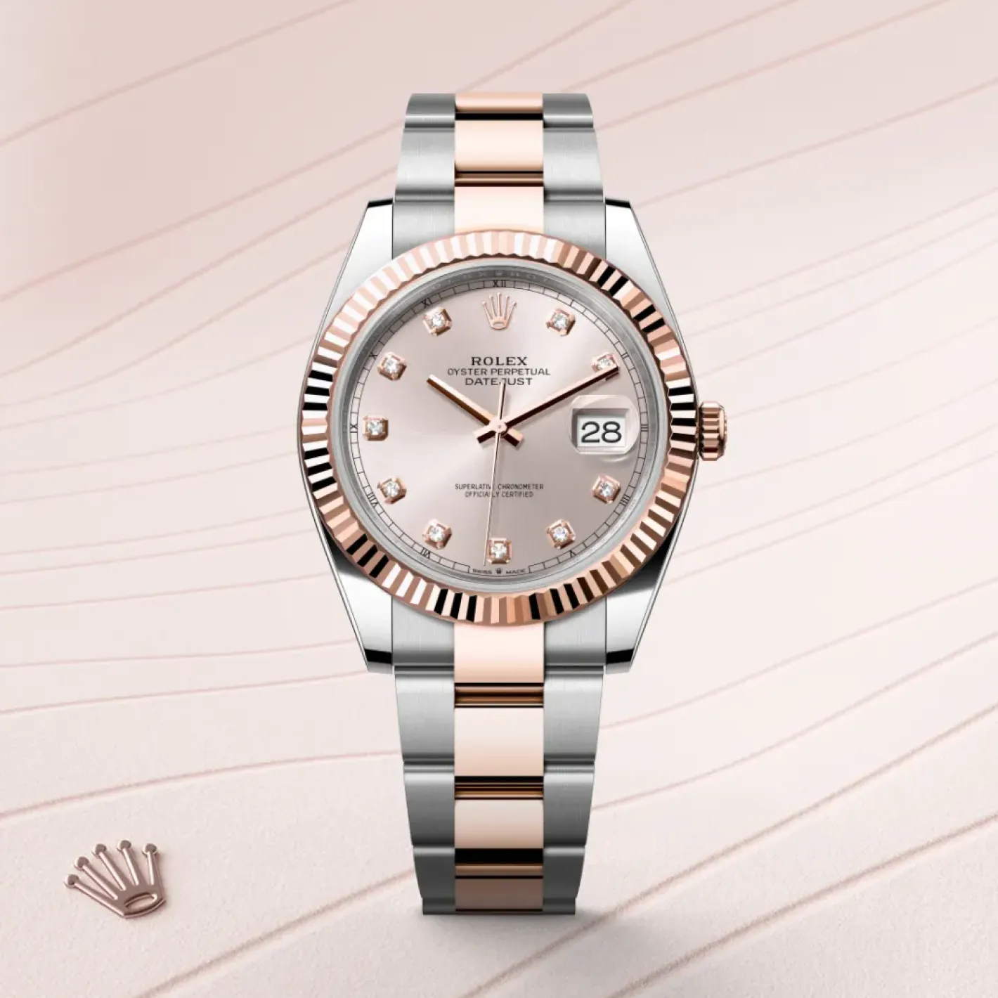 Rolex Datejust 41 Rolesor Everose —combinación de acero Oystersteel y oro Everose Best