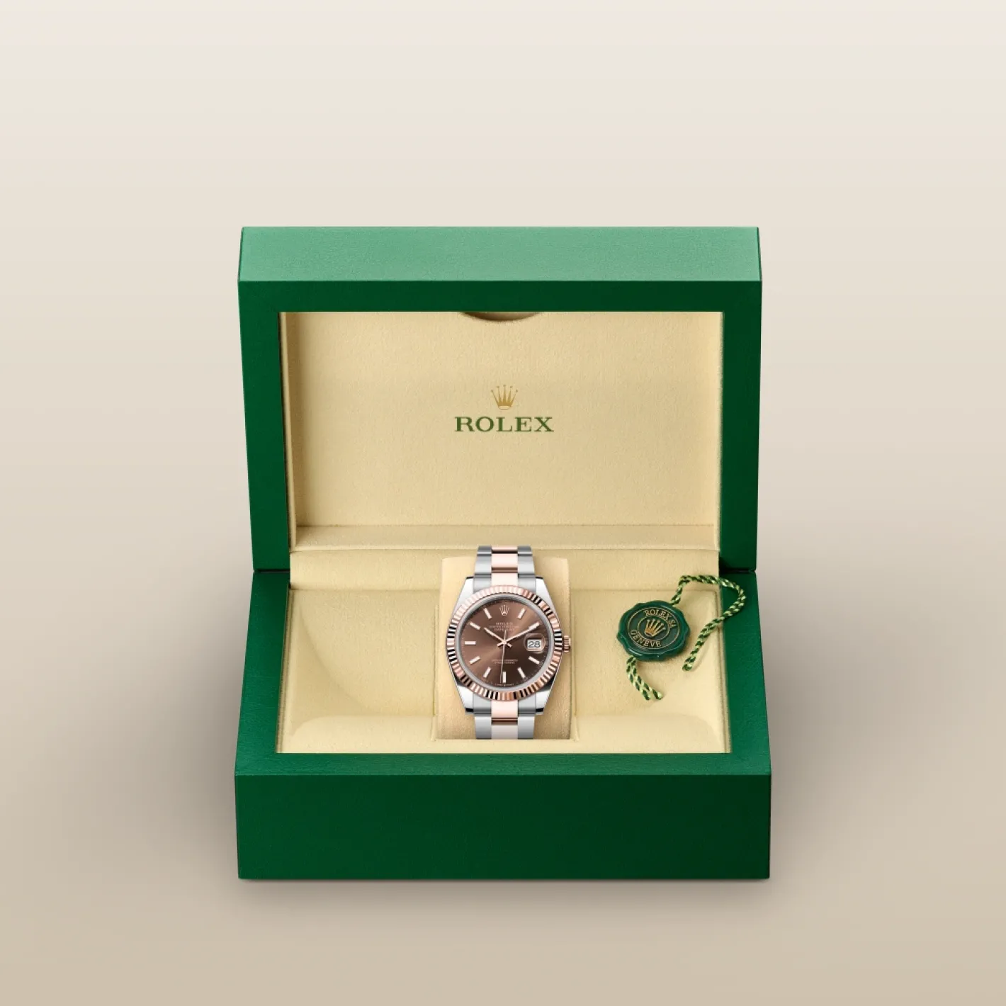 Rolex Datejust 41 Rolesor Everose —combinación de acero Oystersteel y oro Everose New