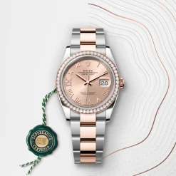 Rolex Datejust 36 Rolesor Everose —combinación de acero Oystersteel y oro Everose Outlet