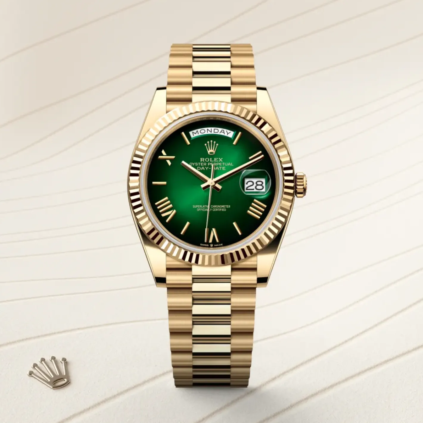 Rolex Day-Date 40 Oro amarillo de 18 quilates Discount
