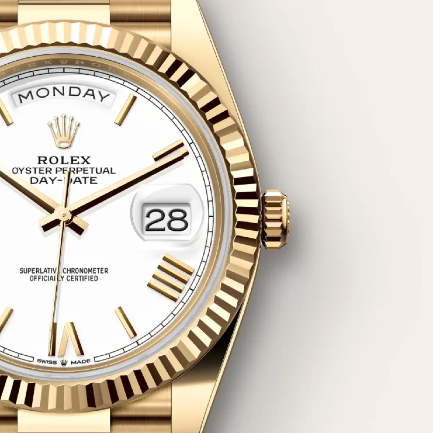 Rolex Day-Date 40 Oro amarillo de 18 quilates Best