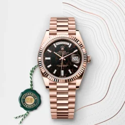 Rolex Day-Date 40 Oro Everose de 18 quilates Hot