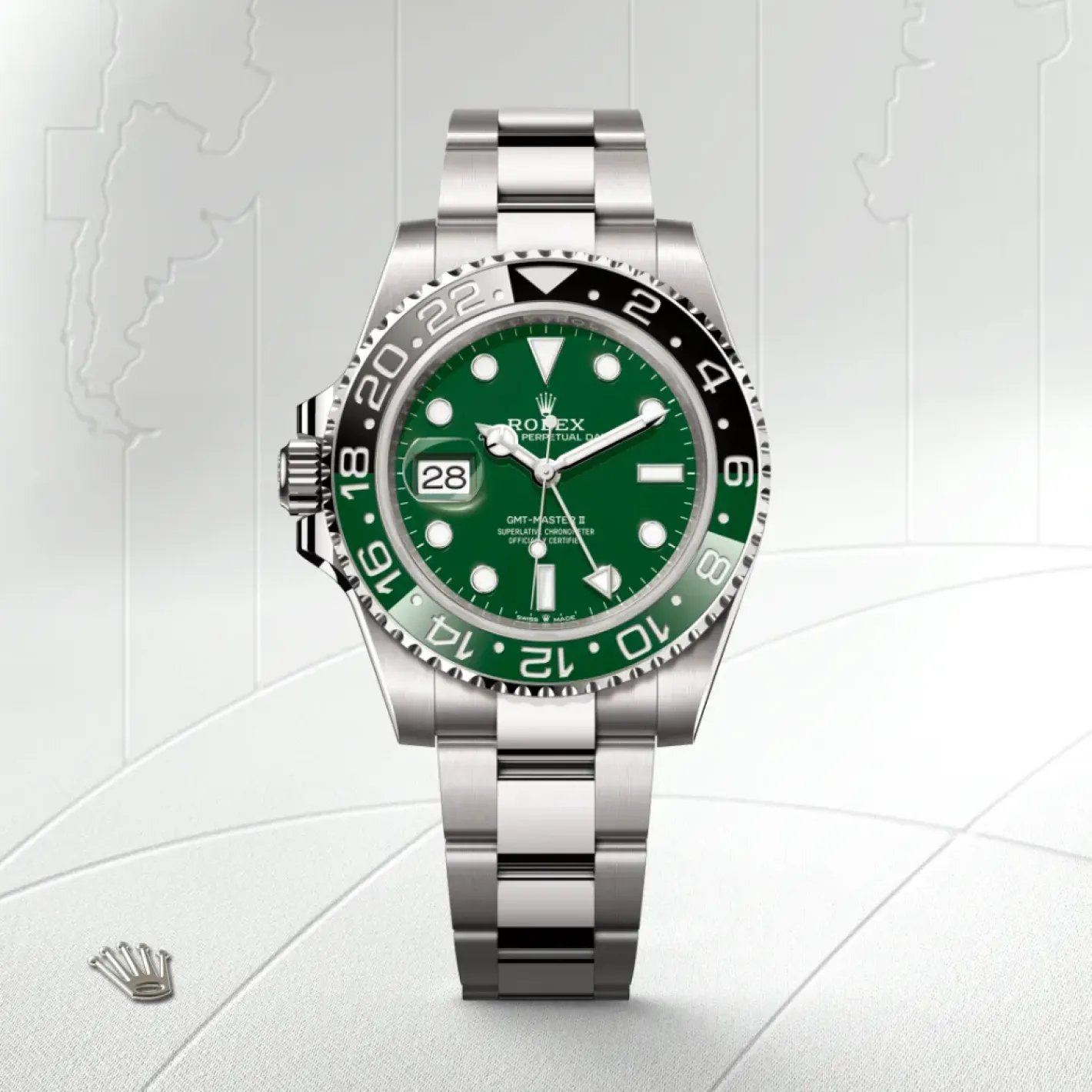 Rolex GMT-Master II Oro blanco de 18 quilates New