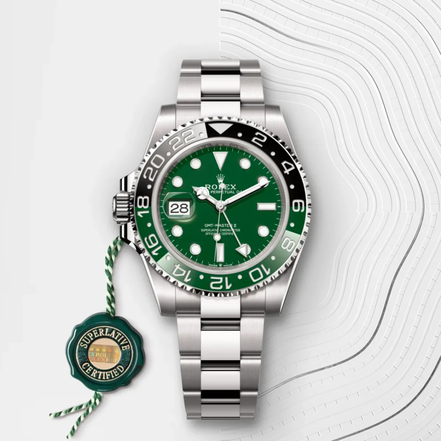 Rolex GMT-Master II Oro blanco de 18 quilates New