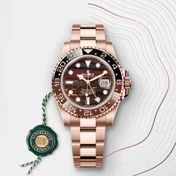 Rolex GMT-Master II Oro Everose de 18 quilates Clearance