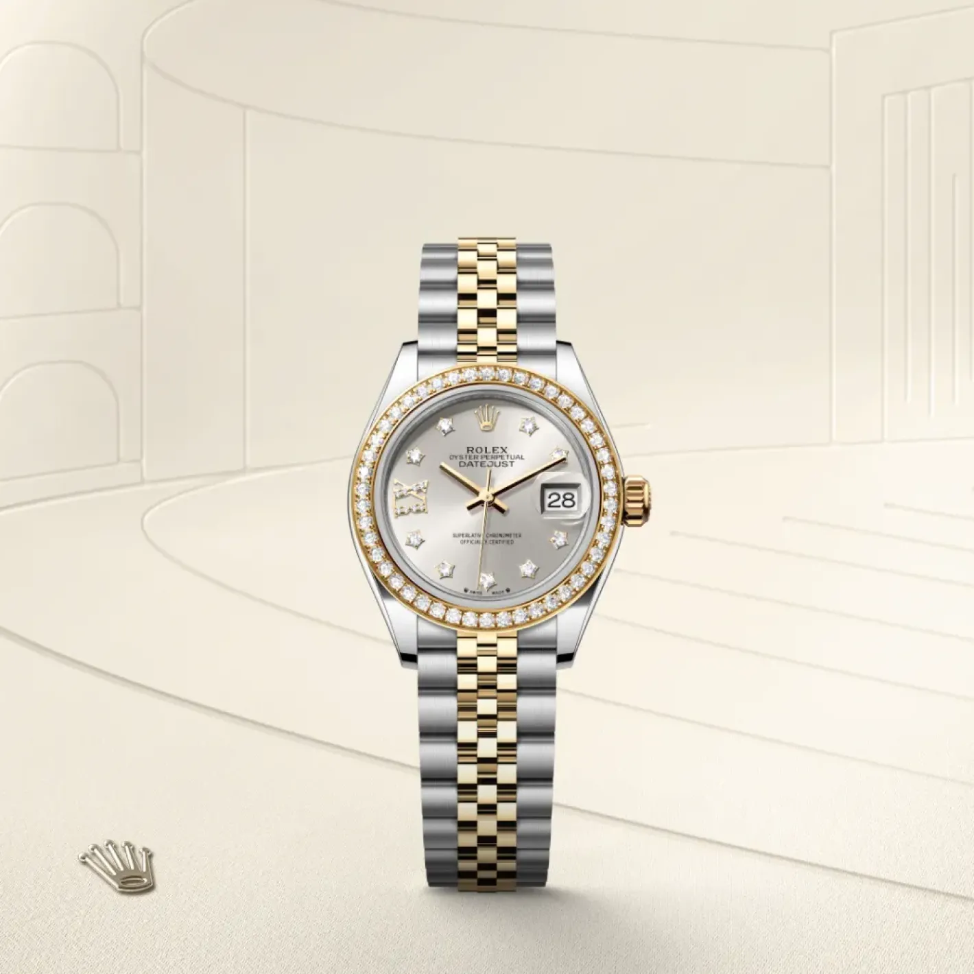 Rolex Lady-Datejust Rolesor amarillo —combinación de acero Oystersteel y oro amarillo Outlet