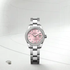 Rolex Lady-Datejust Rolesor blanco —combinación de acero Oystersteel y oro blanco Outlet